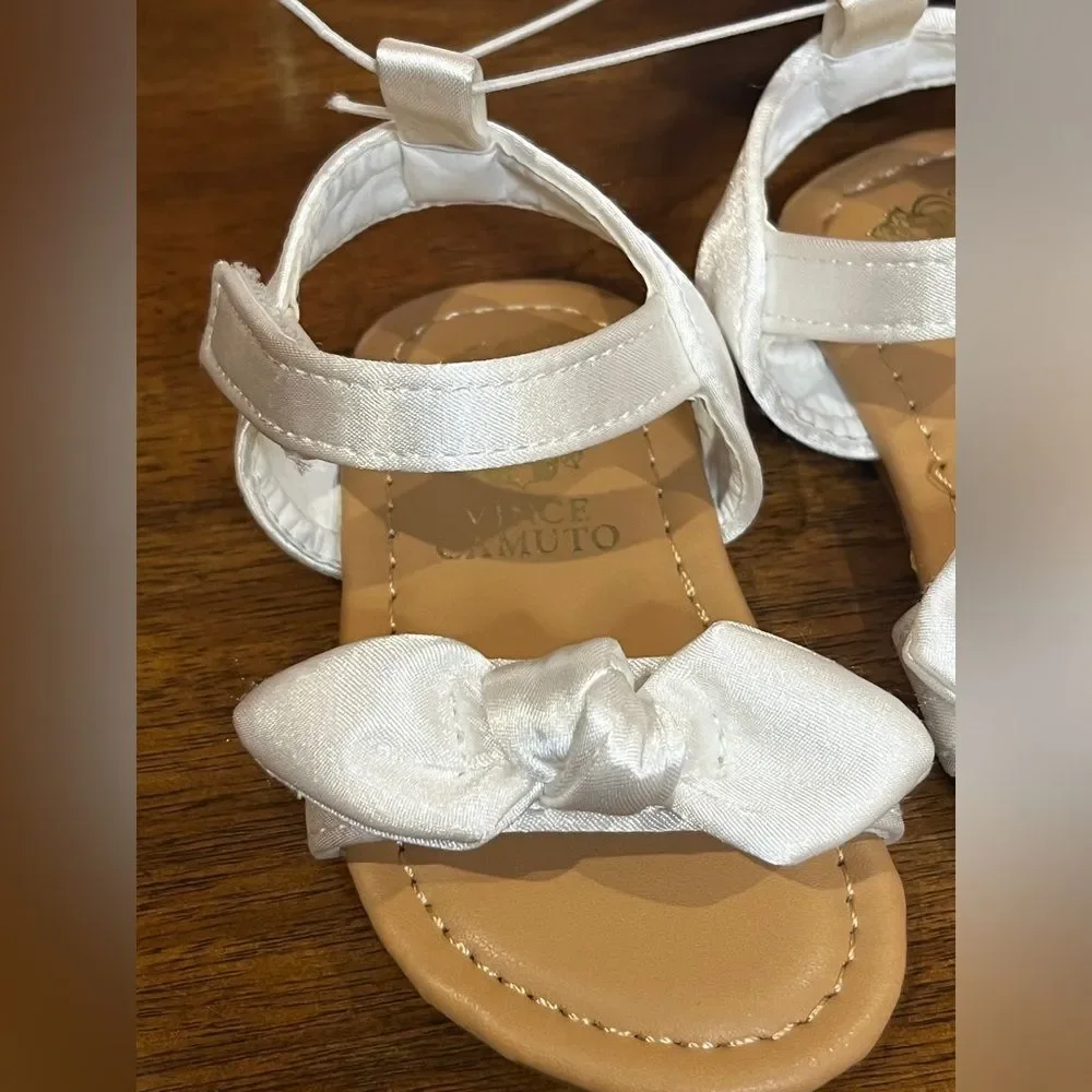 Vince Camuto Girl Infant Sandal White Size 2